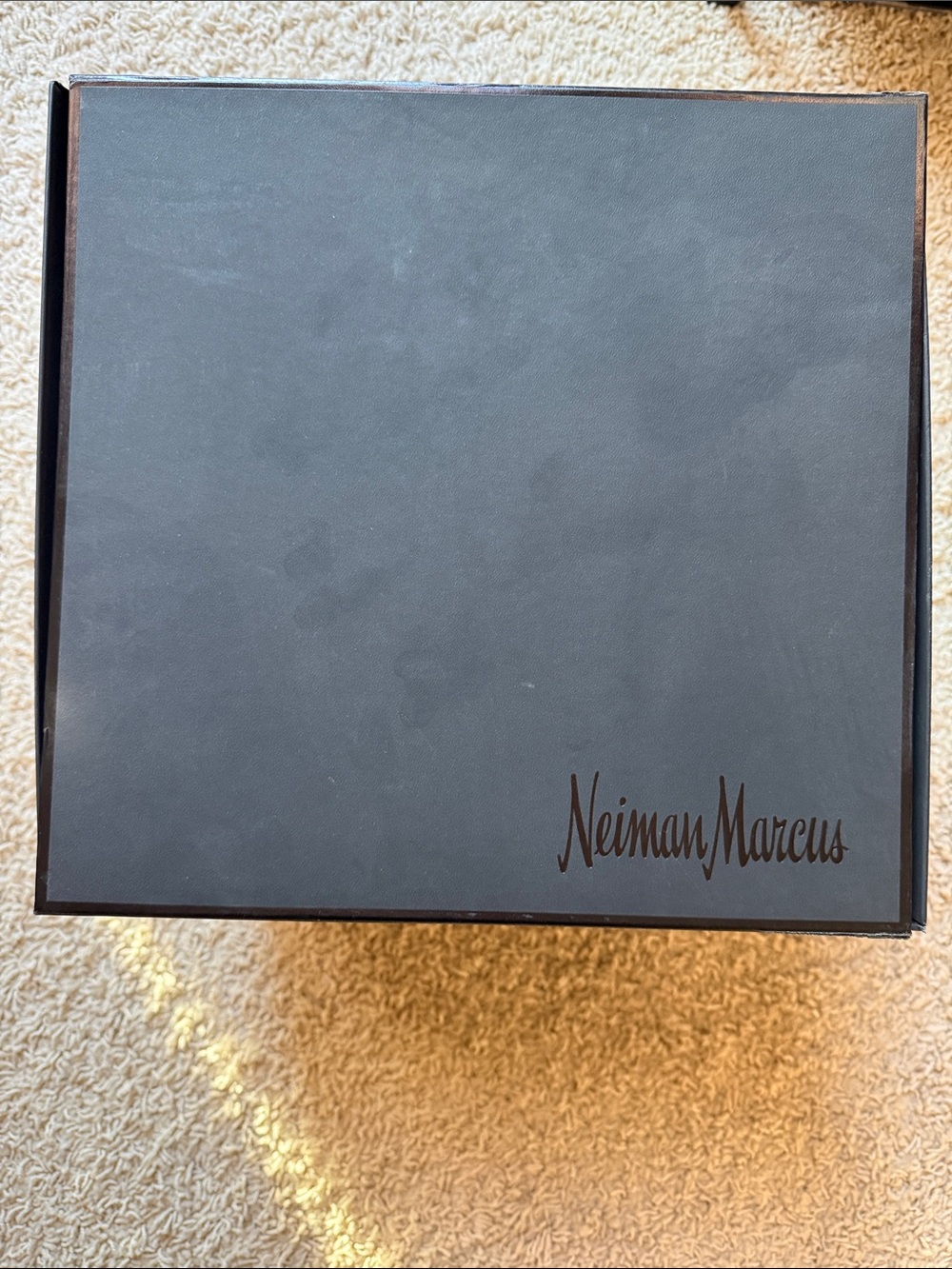 Neiman Marcus Black Branded Gift Box